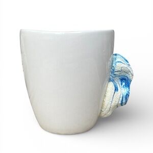 Climber Goods Rock Climbing Mug with Custom Handle, in Blue/White